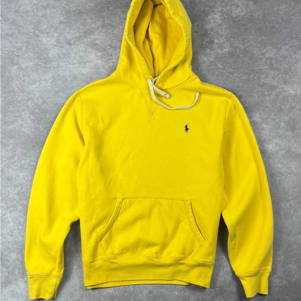 [213] Polo Ralph Lauren Polo
Pony Hoodie Yellow M Size